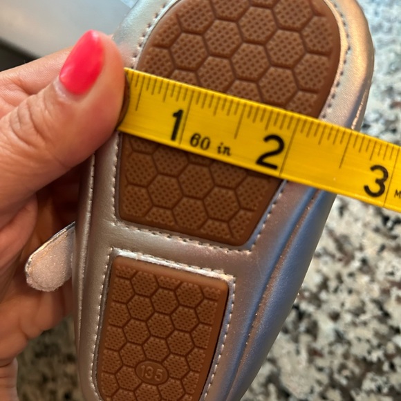 Brand new Silver Dress Shoes- Baby Girl - Picture 7 of 9